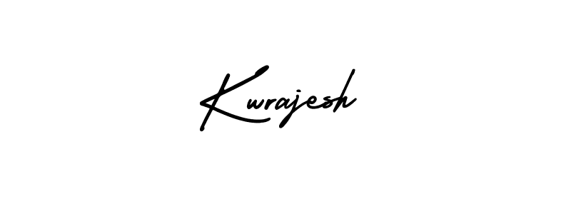 AmerikaSignatureDemo-Regular is a professional signature style that is perfect for those who want to add a touch of class to their signature. It is also a great choice for those who want to make their signature more unique. Get Kwrajesh name to fancy signature for free. Kwrajesh signature style 3 images and pictures png