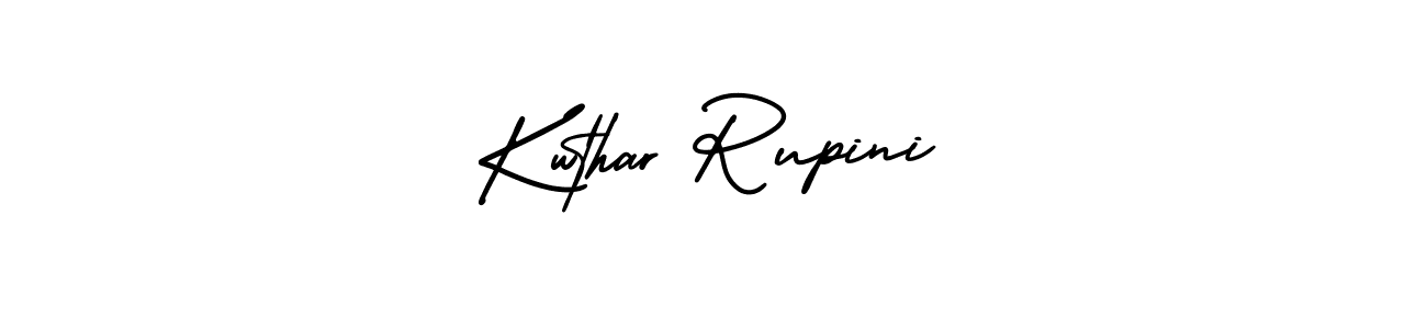 Also You can easily find your signature by using the search form. We will create Kwthar Rupini name handwritten signature images for you free of cost using AmerikaSignatureDemo-Regular sign style. Kwthar Rupini signature style 3 images and pictures png