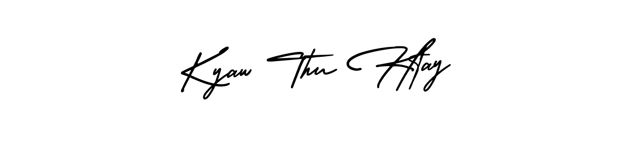 Also we have Kyaw Thu Htay name is the best signature style. Create professional handwritten signature collection using AmerikaSignatureDemo-Regular autograph style. Kyaw Thu Htay signature style 3 images and pictures png