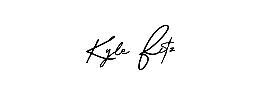 Make a beautiful signature design for name Kyle Fitz. Use this online signature maker to create a handwritten signature for free. Kyle Fitz signature style 3 images and pictures png