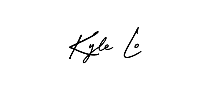 Here are the top 10 professional signature styles for the name Kyle Lo. These are the best autograph styles you can use for your name. Kyle Lo signature style 3 images and pictures png