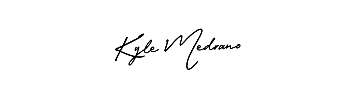 Also You can easily find your signature by using the search form. We will create Kyle Medrano name handwritten signature images for you free of cost using AmerikaSignatureDemo-Regular sign style. Kyle Medrano signature style 3 images and pictures png