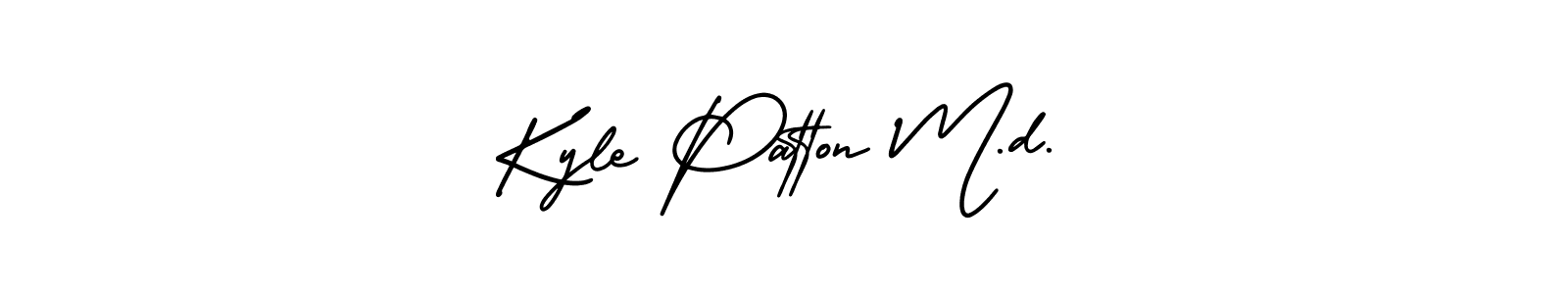 How to make Kyle Patton M.d. signature? AmerikaSignatureDemo-Regular is a professional autograph style. Create handwritten signature for Kyle Patton M.d. name. Kyle Patton M.d. signature style 3 images and pictures png