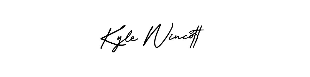 Check out images of Autograph of Kyle Wincott name. Actor Kyle Wincott Signature Style. AmerikaSignatureDemo-Regular is a professional sign style online. Kyle Wincott signature style 3 images and pictures png