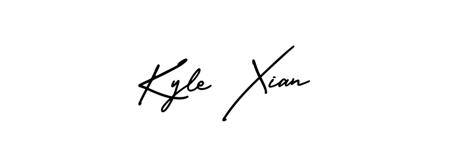 Make a short Kyle Xian signature style. Manage your documents anywhere anytime using AmerikaSignatureDemo-Regular. Create and add eSignatures, submit forms, share and send files easily. Kyle Xian signature style 3 images and pictures png