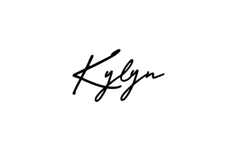 AmerikaSignatureDemo-Regular is a professional signature style that is perfect for those who want to add a touch of class to their signature. It is also a great choice for those who want to make their signature more unique. Get Kylyn name to fancy signature for free. Kylyn signature style 3 images and pictures png