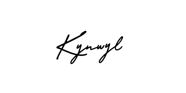 Kynwyl stylish signature style. Best Handwritten Sign (AmerikaSignatureDemo-Regular) for my name. Handwritten Signature Collection Ideas for my name Kynwyl. Kynwyl signature style 3 images and pictures png