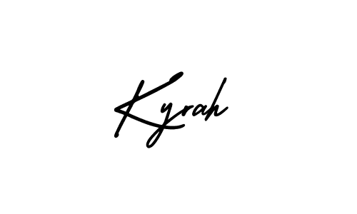 Similarly AmerikaSignatureDemo-Regular is the best handwritten signature design. Signature creator online .You can use it as an online autograph creator for name Kyrah. Kyrah signature style 3 images and pictures png