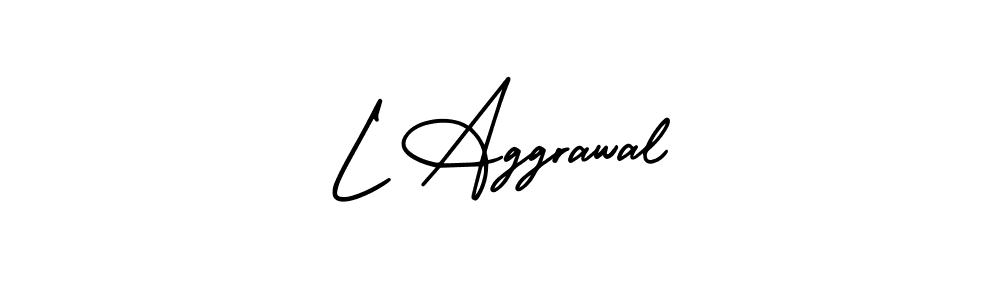 Check out images of Autograph of L Aggrawal name. Actor L Aggrawal Signature Style. AmerikaSignatureDemo-Regular is a professional sign style online. L Aggrawal signature style 3 images and pictures png