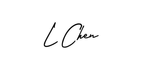 Also You can easily find your signature by using the search form. We will create L Chen name handwritten signature images for you free of cost using AmerikaSignatureDemo-Regular sign style. L Chen signature style 3 images and pictures png