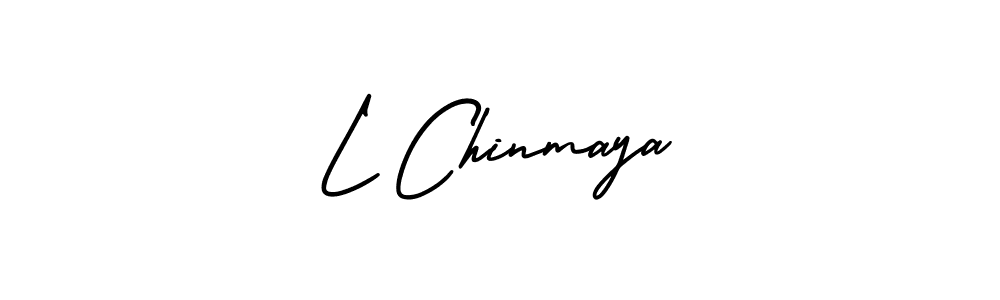 How to make L Chinmaya signature? AmerikaSignatureDemo-Regular is a professional autograph style. Create handwritten signature for L Chinmaya name. L Chinmaya signature style 3 images and pictures png