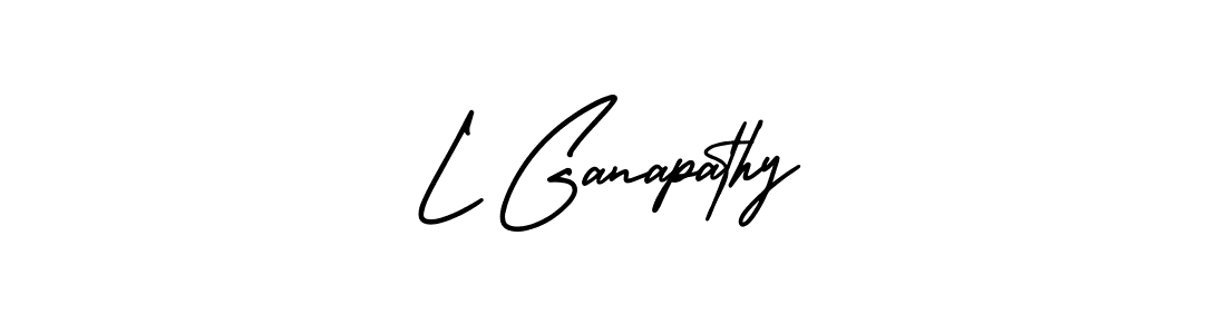 Also we have L Ganapathy name is the best signature style. Create professional handwritten signature collection using AmerikaSignatureDemo-Regular autograph style. L Ganapathy signature style 3 images and pictures png