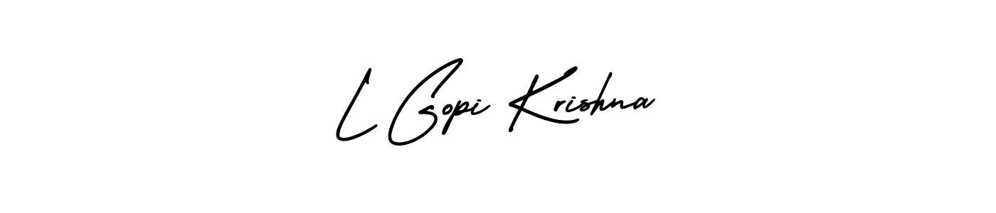You can use this online signature creator to create a handwritten signature for the name L Gopi Krishna. This is the best online autograph maker. L Gopi Krishna signature style 3 images and pictures png