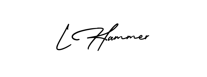 Similarly AmerikaSignatureDemo-Regular is the best handwritten signature design. Signature creator online .You can use it as an online autograph creator for name L Hammer. L Hammer signature style 3 images and pictures png