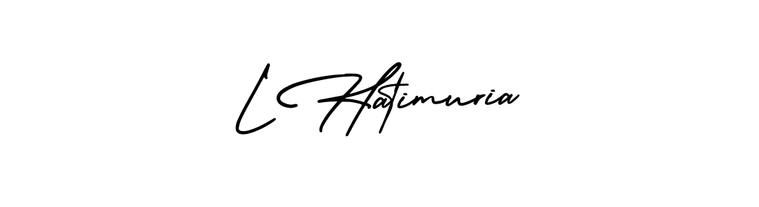 Here are the top 10 professional signature styles for the name L Hatimuria. These are the best autograph styles you can use for your name. L Hatimuria signature style 3 images and pictures png