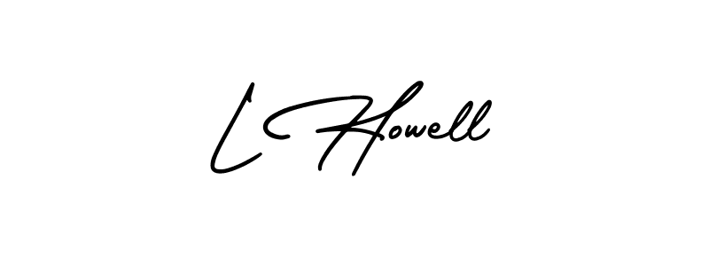 Similarly AmerikaSignatureDemo-Regular is the best handwritten signature design. Signature creator online .You can use it as an online autograph creator for name L Howell. L Howell signature style 3 images and pictures png