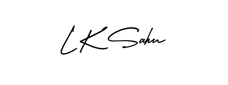 It looks lik you need a new signature style for name L K Sahu. Design unique handwritten (AmerikaSignatureDemo-Regular) signature with our free signature maker in just a few clicks. L K Sahu signature style 3 images and pictures png