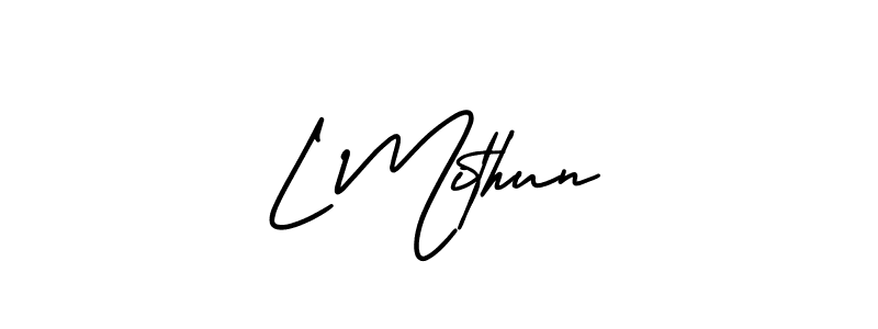 You can use this online signature creator to create a handwritten signature for the name L Mithun. This is the best online autograph maker. L Mithun signature style 3 images and pictures png