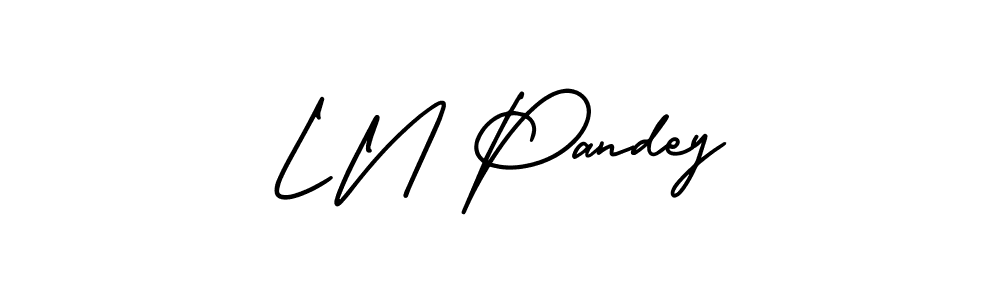 Check out images of Autograph of L N Pandey name. Actor L N Pandey Signature Style. AmerikaSignatureDemo-Regular is a professional sign style online. L N Pandey signature style 3 images and pictures png