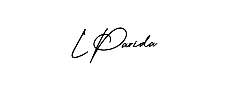 Best and Professional Signature Style for L Parida. AmerikaSignatureDemo-Regular Best Signature Style Collection. L Parida signature style 3 images and pictures png