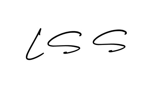 if you are searching for the best signature style for your name L S S. so please give up your signature search. here we have designed multiple signature styles  using AmerikaSignatureDemo-Regular. L S S signature style 3 images and pictures png