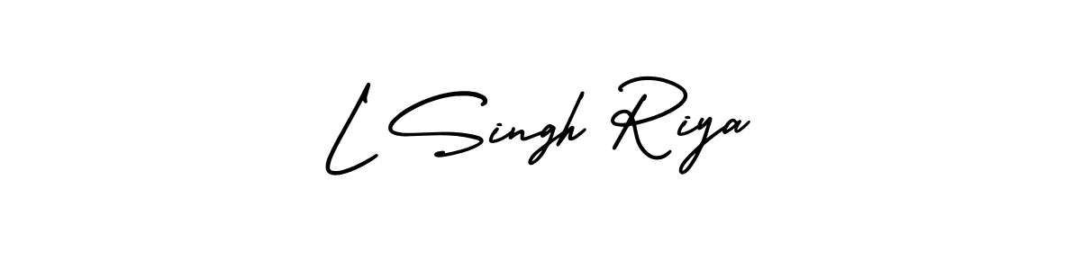 You can use this online signature creator to create a handwritten signature for the name L Singh Riya. This is the best online autograph maker. L Singh Riya signature style 3 images and pictures png