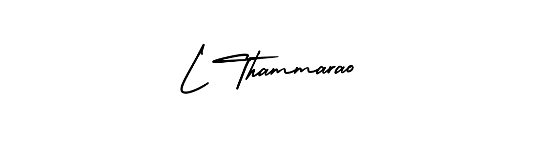 See photos of L Thammarao official signature by Spectra . Check more albums & portfolios. Read reviews & check more about AmerikaSignatureDemo-Regular font. L Thammarao signature style 3 images and pictures png