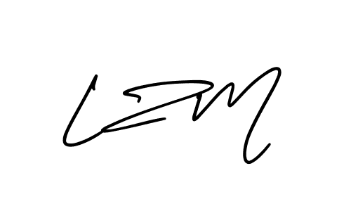 Also You can easily find your signature by using the search form. We will create L Z M name handwritten signature images for you free of cost using AmerikaSignatureDemo-Regular sign style. L Z M signature style 3 images and pictures png