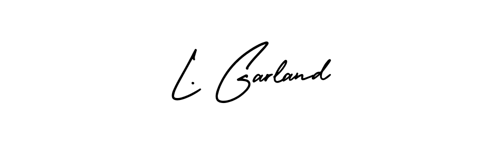 Also You can easily find your signature by using the search form. We will create L. Garland name handwritten signature images for you free of cost using AmerikaSignatureDemo-Regular sign style. L. Garland signature style 3 images and pictures png