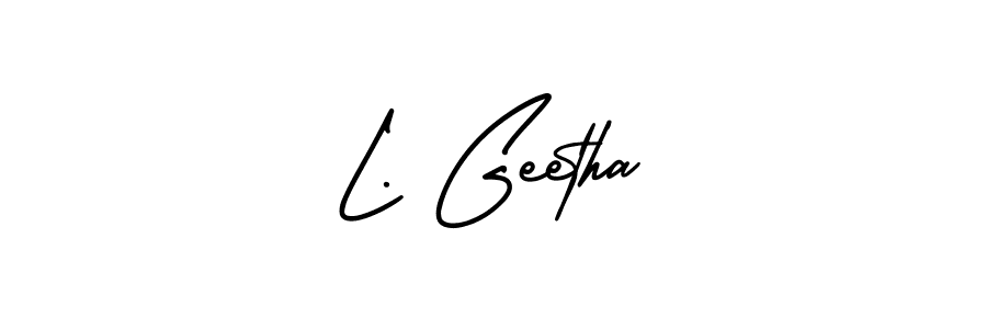 You can use this online signature creator to create a handwritten signature for the name L. Geetha. This is the best online autograph maker. L. Geetha signature style 3 images and pictures png