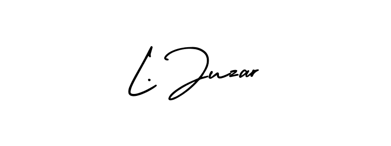 You can use this online signature creator to create a handwritten signature for the name L. Juzar. This is the best online autograph maker. L. Juzar signature style 3 images and pictures png