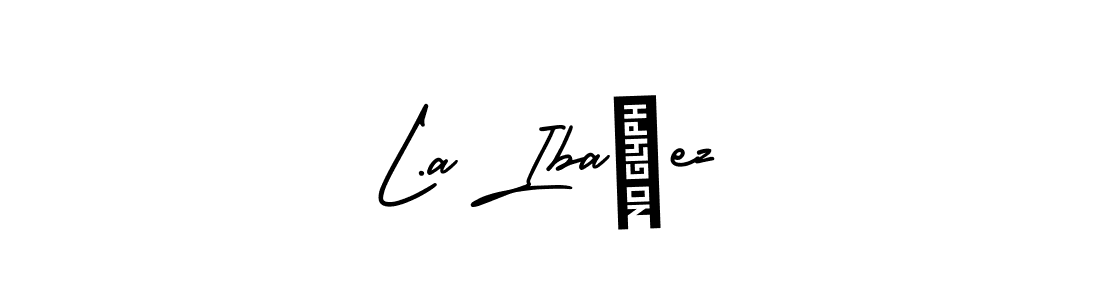 You can use this online signature creator to create a handwritten signature for the name L.a Ibañez. This is the best online autograph maker. L.a Ibañez signature style 3 images and pictures png