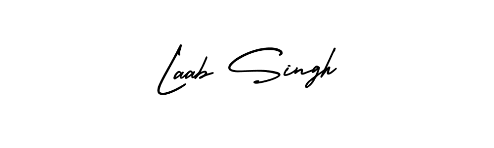 Also You can easily find your signature by using the search form. We will create Laab Singh name handwritten signature images for you free of cost using AmerikaSignatureDemo-Regular sign style. Laab Singh signature style 3 images and pictures png
