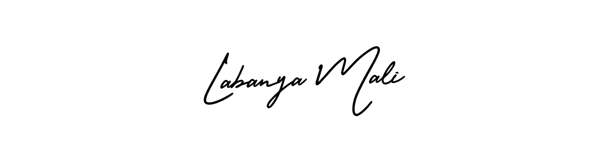 Also we have Labanya Mali name is the best signature style. Create professional handwritten signature collection using AmerikaSignatureDemo-Regular autograph style. Labanya Mali signature style 3 images and pictures png