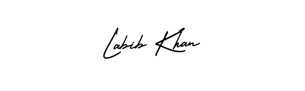 Make a short Labib Khan signature style. Manage your documents anywhere anytime using AmerikaSignatureDemo-Regular. Create and add eSignatures, submit forms, share and send files easily. Labib Khan signature style 3 images and pictures png