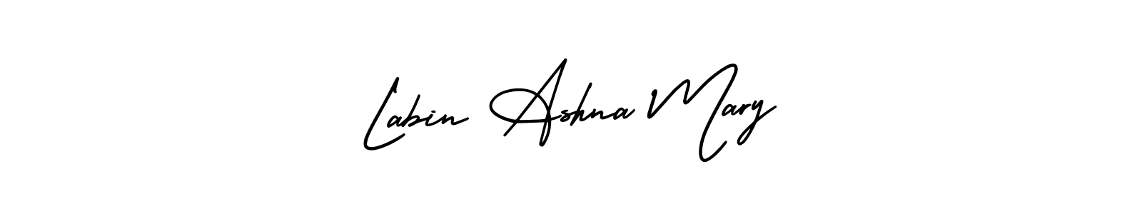 Make a beautiful signature design for name Labin Ashna Mary. With this signature (AmerikaSignatureDemo-Regular) style, you can create a handwritten signature for free. Labin Ashna Mary signature style 3 images and pictures png