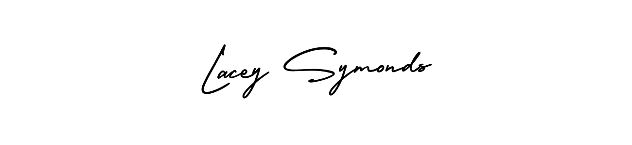 Make a beautiful signature design for name Lacey Symonds. With this signature (AmerikaSignatureDemo-Regular) style, you can create a handwritten signature for free. Lacey Symonds signature style 3 images and pictures png