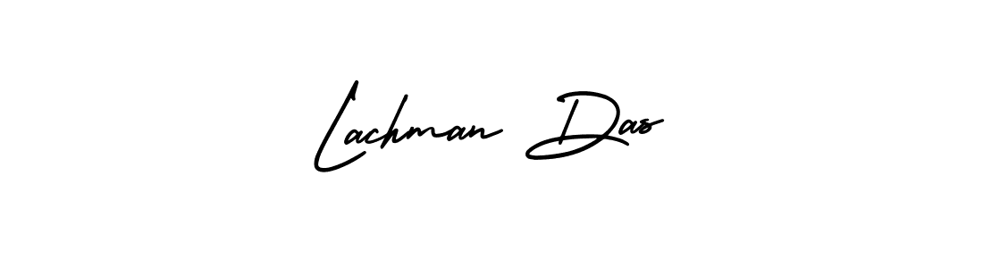 Make a beautiful signature design for name Lachman Das. With this signature (AmerikaSignatureDemo-Regular) style, you can create a handwritten signature for free. Lachman Das signature style 3 images and pictures png
