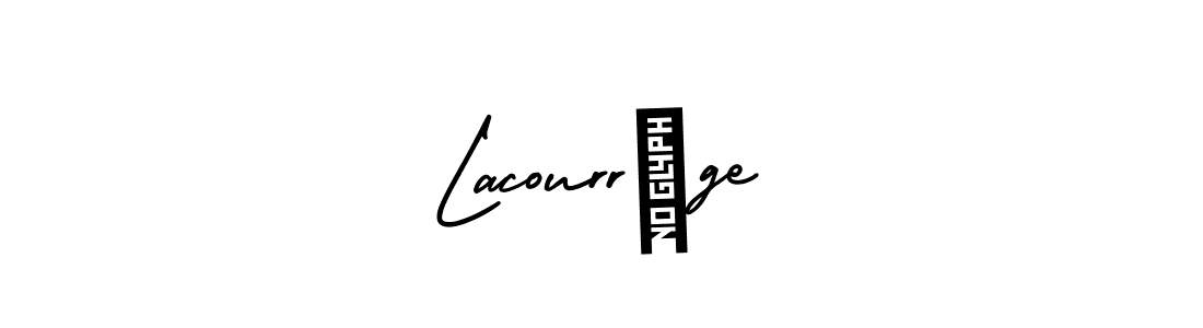 Make a beautiful signature design for name Lacourrège. With this signature (AmerikaSignatureDemo-Regular) style, you can create a handwritten signature for free. Lacourrège signature style 3 images and pictures png