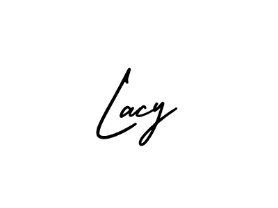 How to make Lacy signature? AmerikaSignatureDemo-Regular is a professional autograph style. Create handwritten signature for Lacy name. Lacy signature style 3 images and pictures png