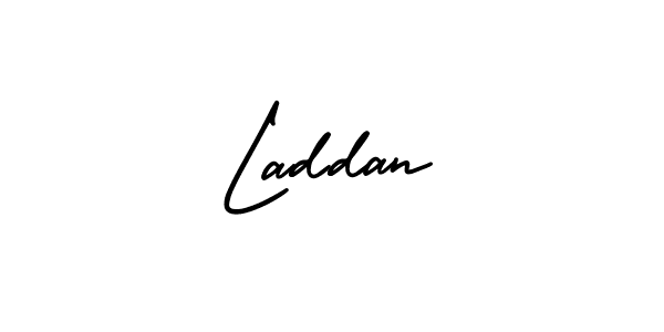 if you are searching for the best signature style for your name Laddan. so please give up your signature search. here we have designed multiple signature styles  using AmerikaSignatureDemo-Regular. Laddan signature style 3 images and pictures png