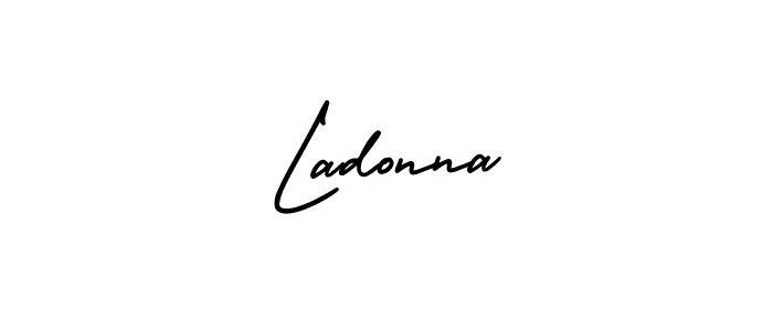 AmerikaSignatureDemo-Regular is a professional signature style that is perfect for those who want to add a touch of class to their signature. It is also a great choice for those who want to make their signature more unique. Get Ladonna name to fancy signature for free. Ladonna signature style 3 images and pictures png