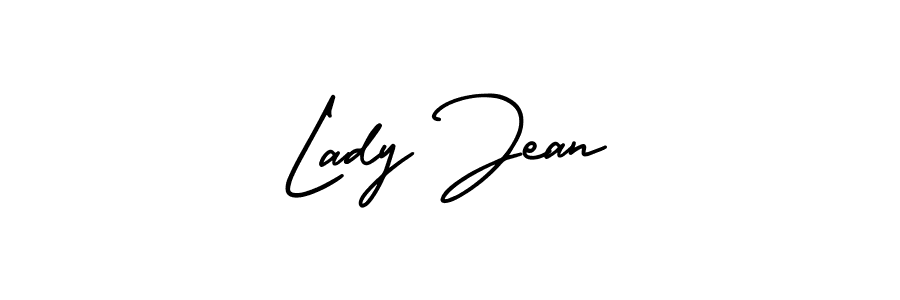 How to Draw Lady Jean signature style? AmerikaSignatureDemo-Regular is a latest design signature styles for name Lady Jean. Lady Jean signature style 3 images and pictures png