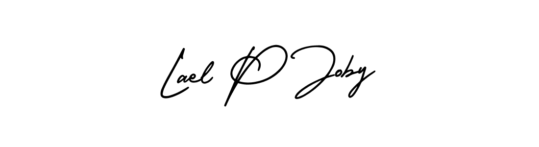 Here are the top 10 professional signature styles for the name Lael P Joby. These are the best autograph styles you can use for your name. Lael P Joby signature style 3 images and pictures png