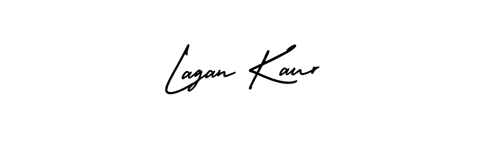 Make a beautiful signature design for name Lagan Kaur. With this signature (AmerikaSignatureDemo-Regular) style, you can create a handwritten signature for free. Lagan Kaur signature style 3 images and pictures png