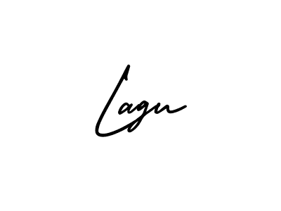 if you are searching for the best signature style for your name Lagu. so please give up your signature search. here we have designed multiple signature styles  using AmerikaSignatureDemo-Regular. Lagu signature style 3 images and pictures png