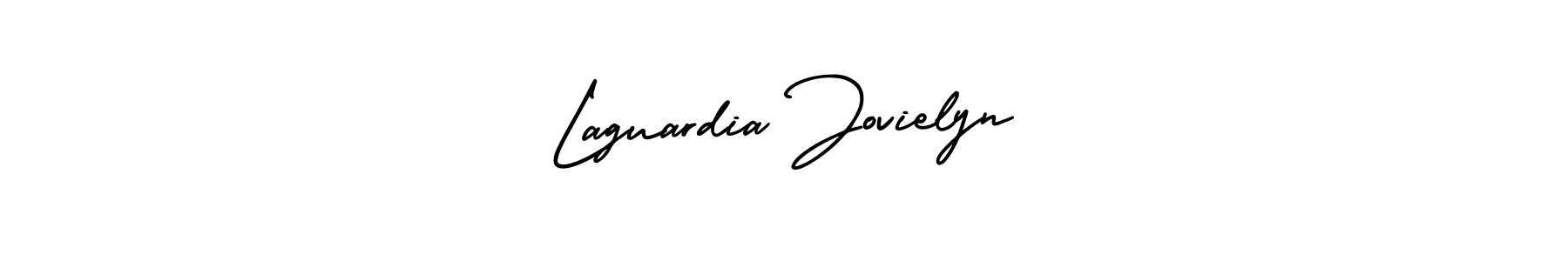 Create a beautiful signature design for name Laguardia Jovielyn. With this signature (AmerikaSignatureDemo-Regular) fonts, you can make a handwritten signature for free. Laguardia Jovielyn signature style 3 images and pictures png