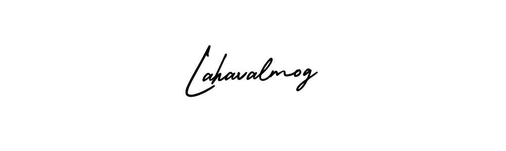 How to make Lahavalmog signature? AmerikaSignatureDemo-Regular is a professional autograph style. Create handwritten signature for Lahavalmog name. Lahavalmog signature style 3 images and pictures png