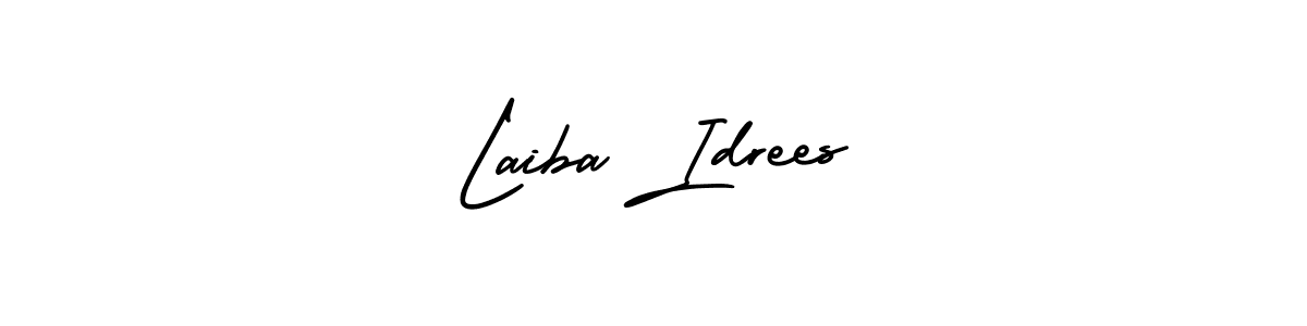 Similarly AmerikaSignatureDemo-Regular is the best handwritten signature design. Signature creator online .You can use it as an online autograph creator for name Laiba Idrees. Laiba Idrees signature style 3 images and pictures png