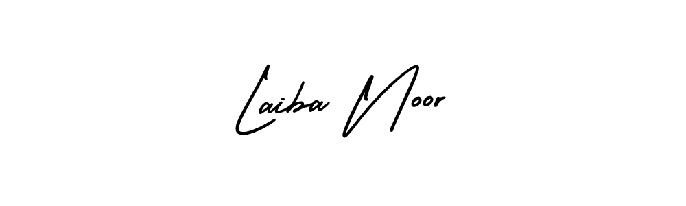 if you are searching for the best signature style for your name Laiba Noor. so please give up your signature search. here we have designed multiple signature styles  using AmerikaSignatureDemo-Regular. Laiba Noor signature style 3 images and pictures png